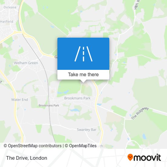 The Drive map