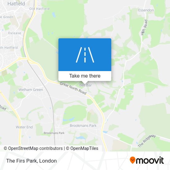 The Firs Park map
