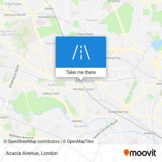 Acacia Avenue map