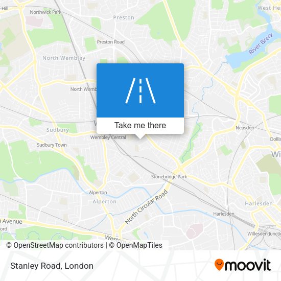 Stanley Road map