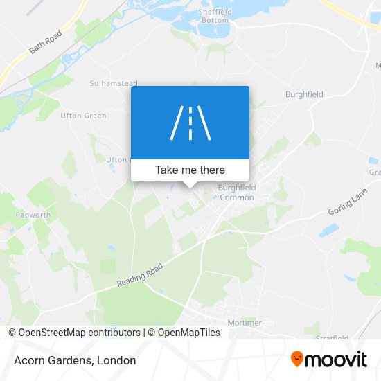 Acorn Gardens map