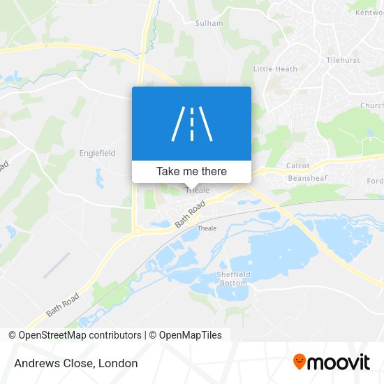 Andrews Close map