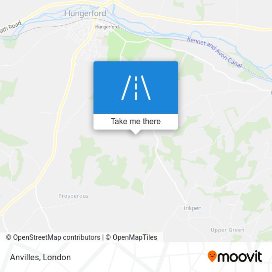 Anvilles map