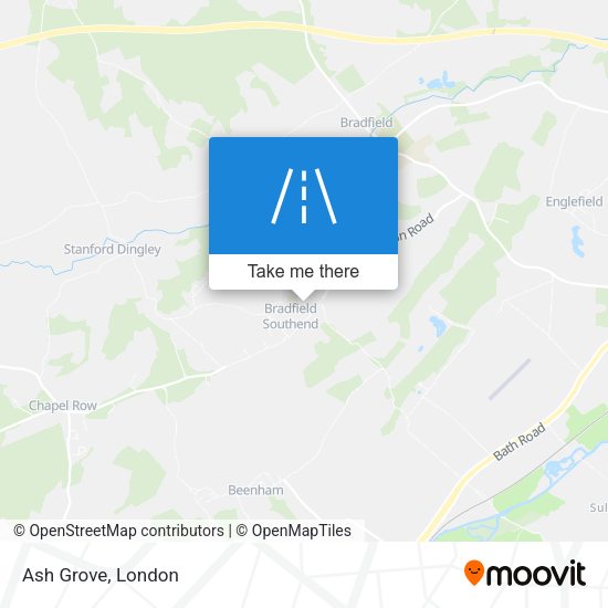 Ash Grove map