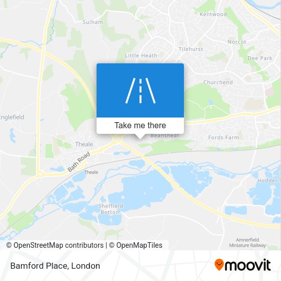 Bamford Place map