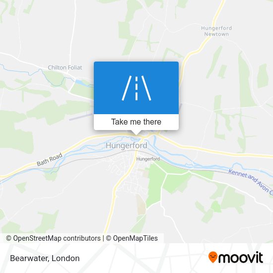 Bearwater map