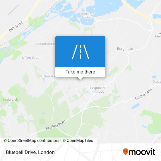 Bluebell Drive map