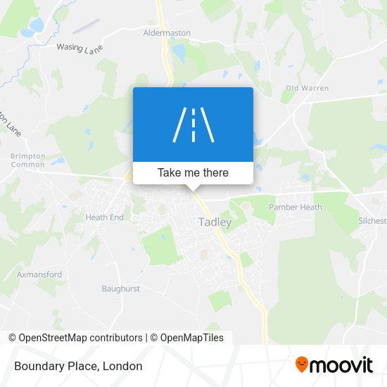 Boundary Place map