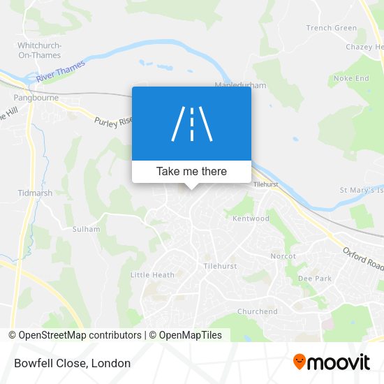 Bowfell Close map