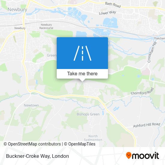 Buckner-Croke Way map