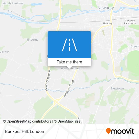 Bunkers Hill map