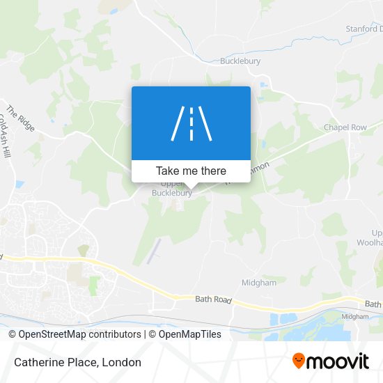 Catherine Place map