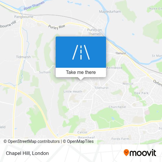 Chapel Hill map