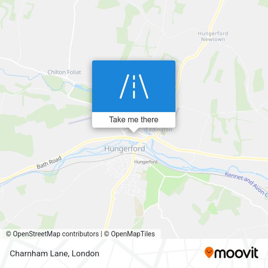 Charnham Lane map