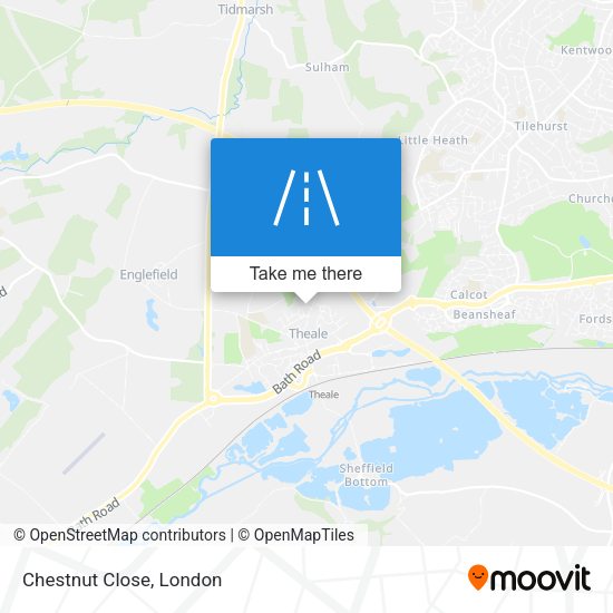 Chestnut Close map