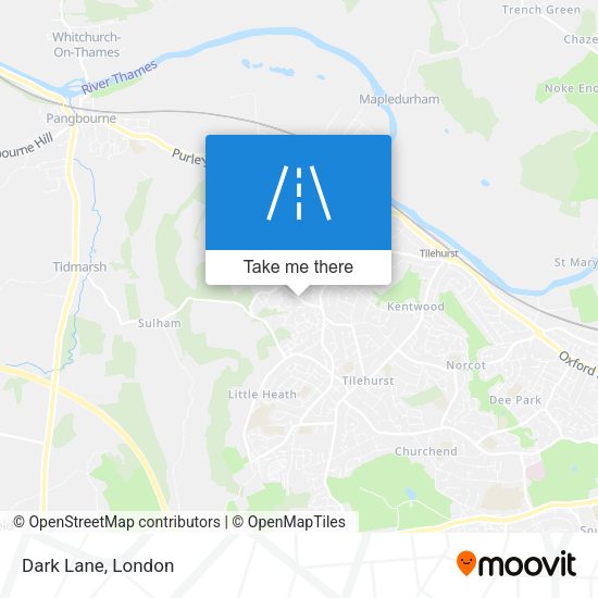 Dark Lane map