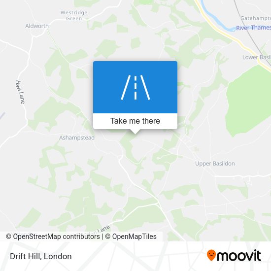 Drift Hill map