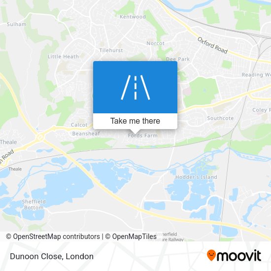 Dunoon Close map