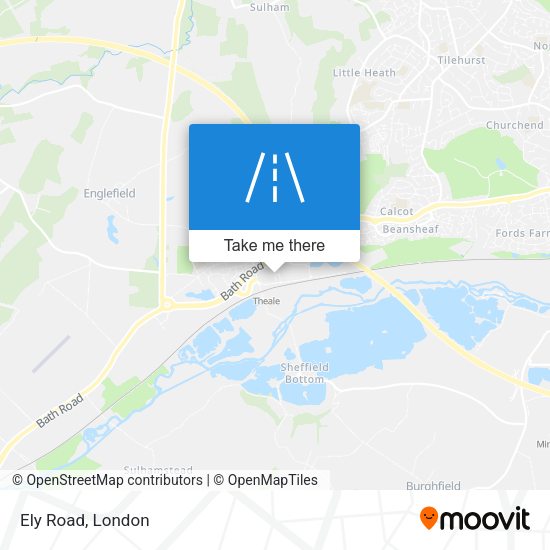 Ely Road map