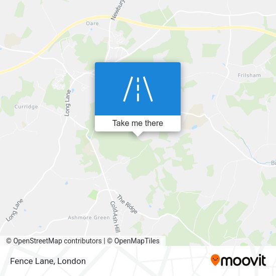 Fence Lane map