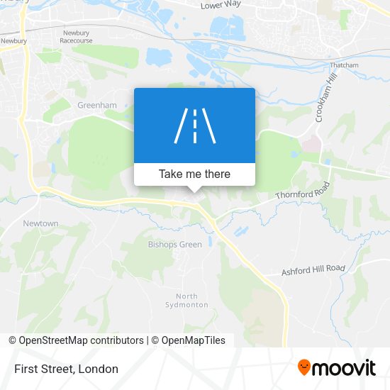 First Street map