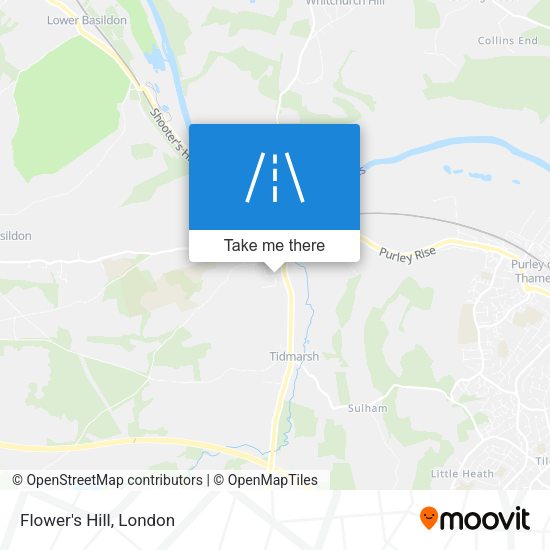Flower's Hill map