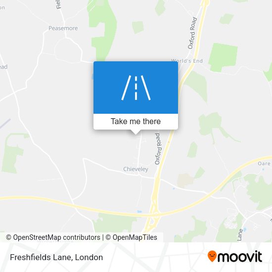 Freshfields Lane map
