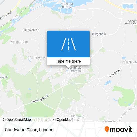 Goodwood Close map