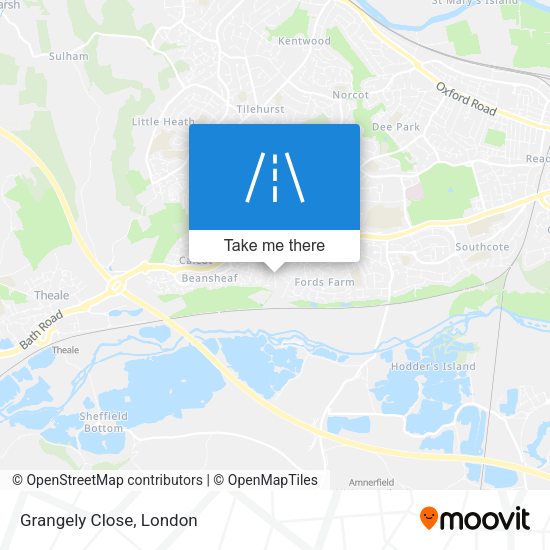 Grangely Close map