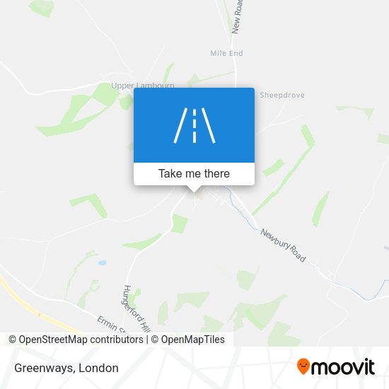 Greenways map