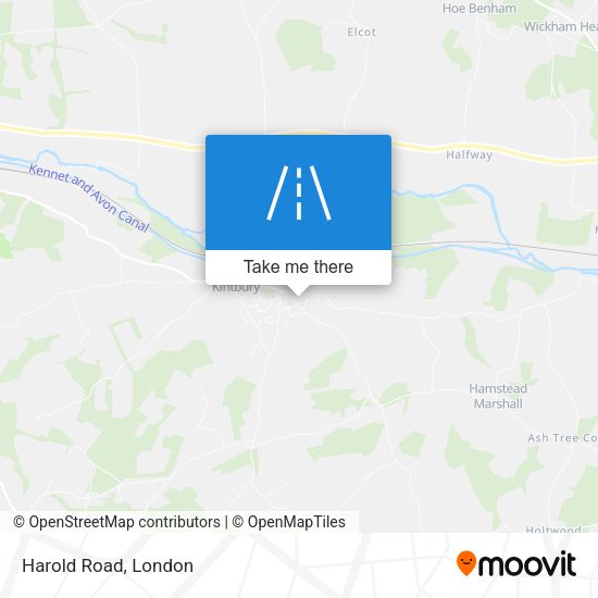 Harold Road map