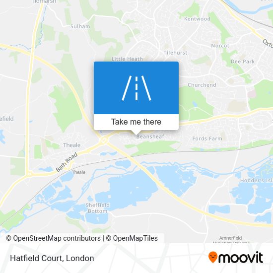 Hatfield Court map