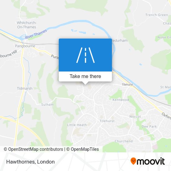 Hawthornes map