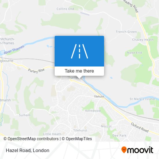 Hazel Road map