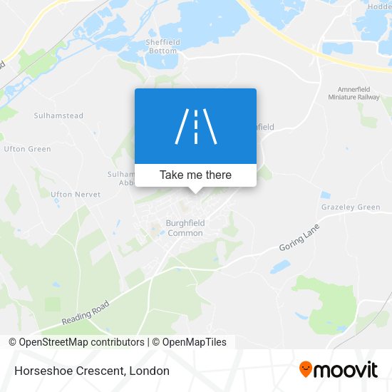 Horseshoe Crescent map