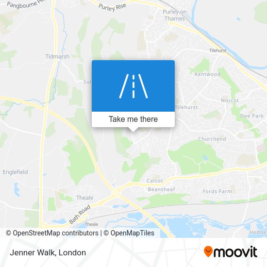 Jenner Walk map