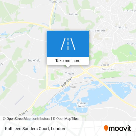 Kathleen Sanders Court map