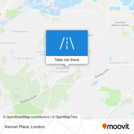 Kennet Place map