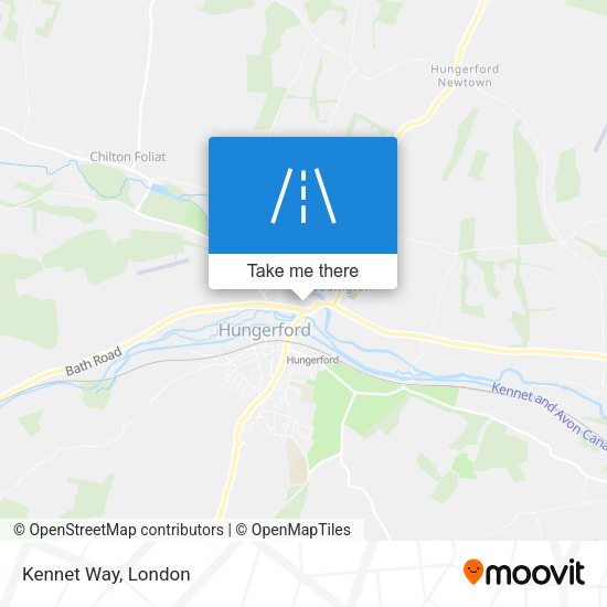 Kennet Way map