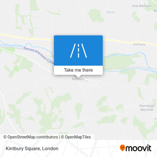 Kintbury Square map