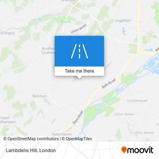 Lambdens Hill map