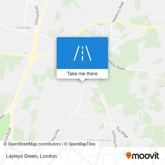 Layleys Green map