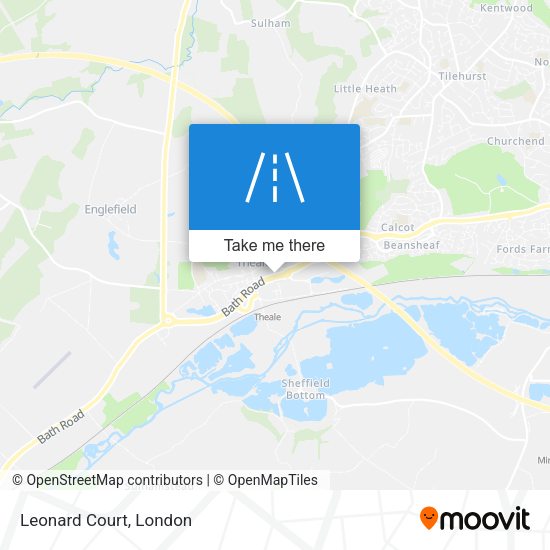 Leonard Court map