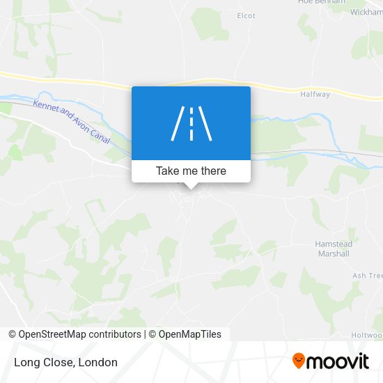 Long Close map
