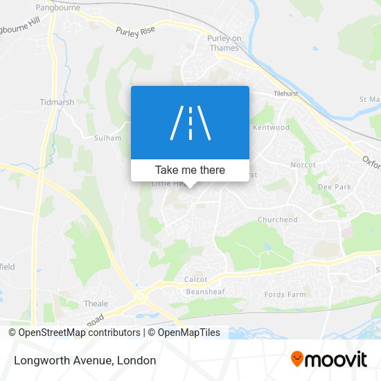 Longworth Avenue map