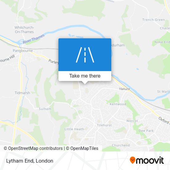 Lytham End map