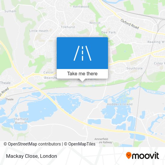 Mackay Close map
