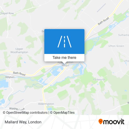 Mallard Way map