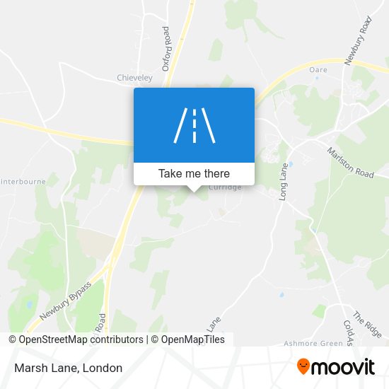 Marsh Lane map