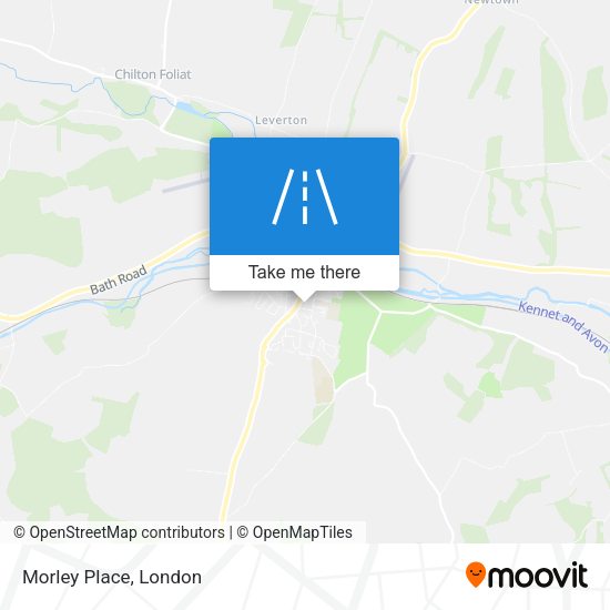 Morley Place map